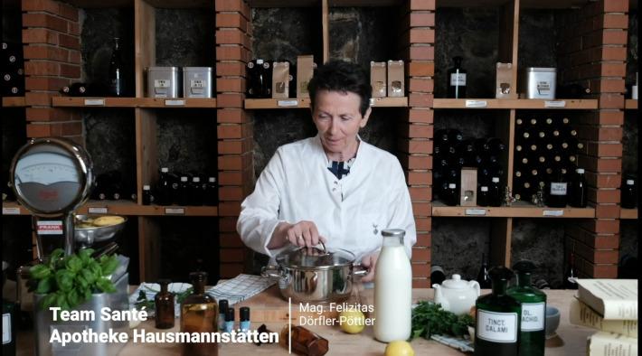 Bei Schnupfen inhalieren